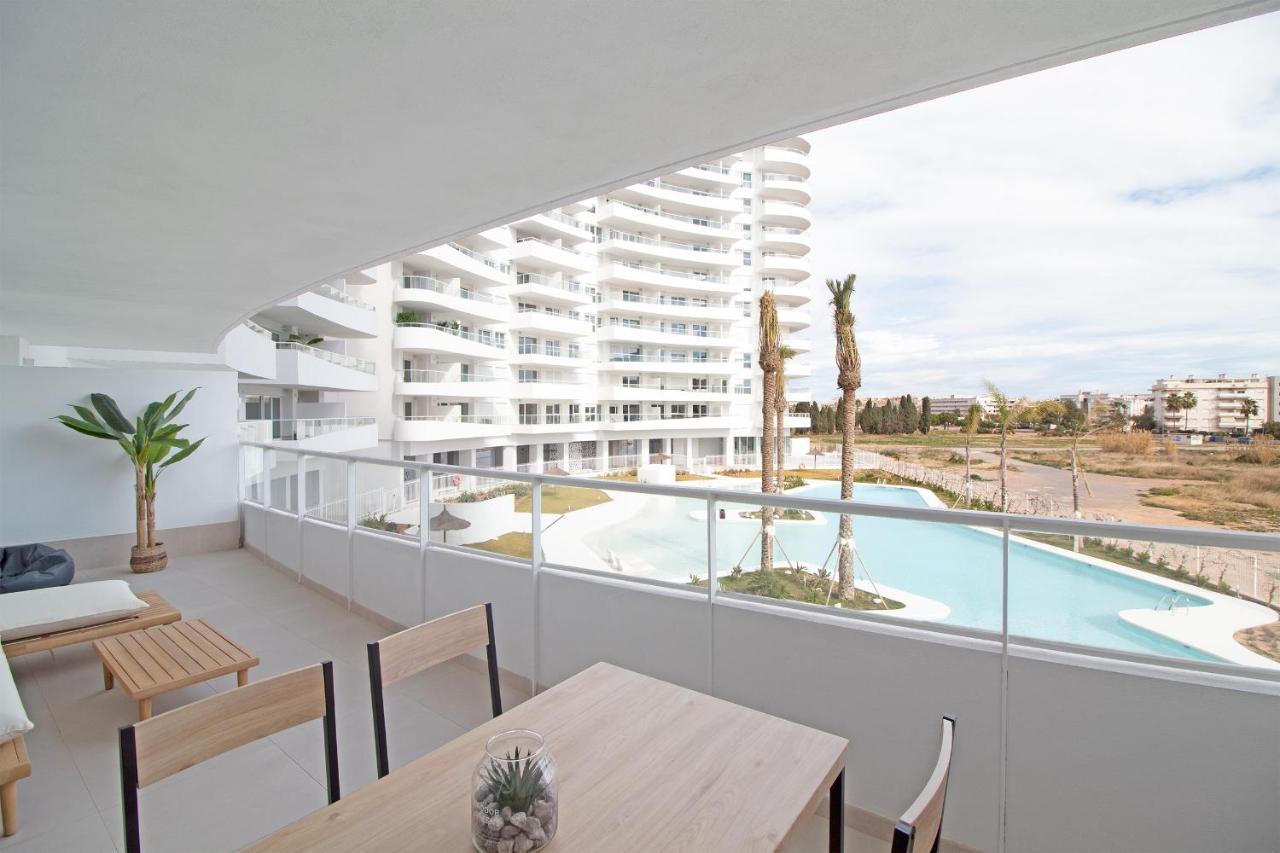 Global Properties, Apartamento Con Terraza Y Vistas A La Piscina En Gran Canet Canet d'En Berenguer Exterior photo
